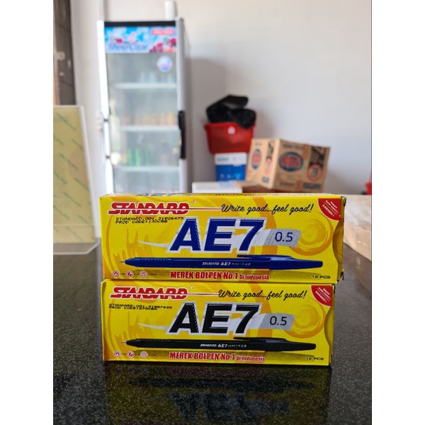 

Pena AE7 Hitam Pena AE7 Biru Pena Standart Pena Standar Pena AE 7
