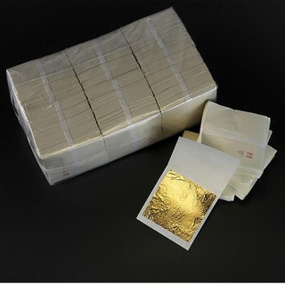 25 pcs Edible Pure Gold Spa Masker dan Makanan Kertas Emas 25 pcs Edible Pure Gold Spa Masker dan Makanan Kertas Emas