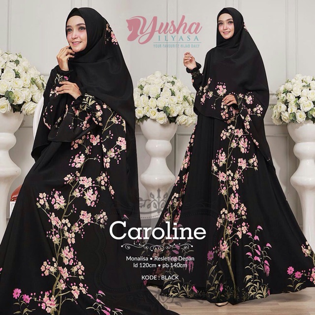 Gamis syari caroline by yusha