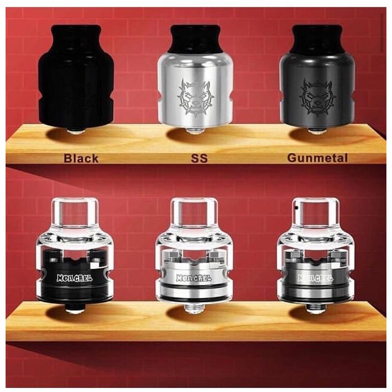 MONGREL RDA by DAMN VAPE AUTHENTIC