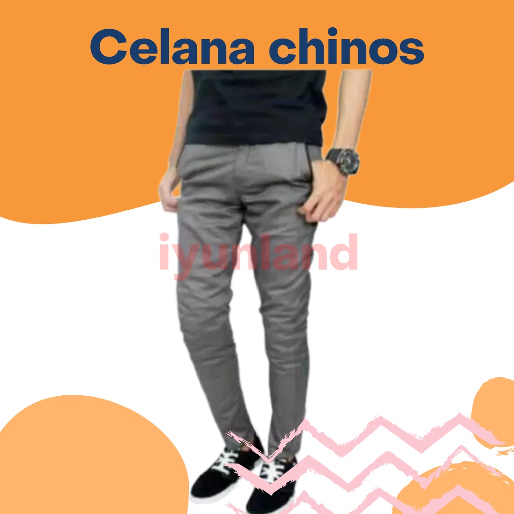 Celana Panjang Pria Chino Cino Slimfit