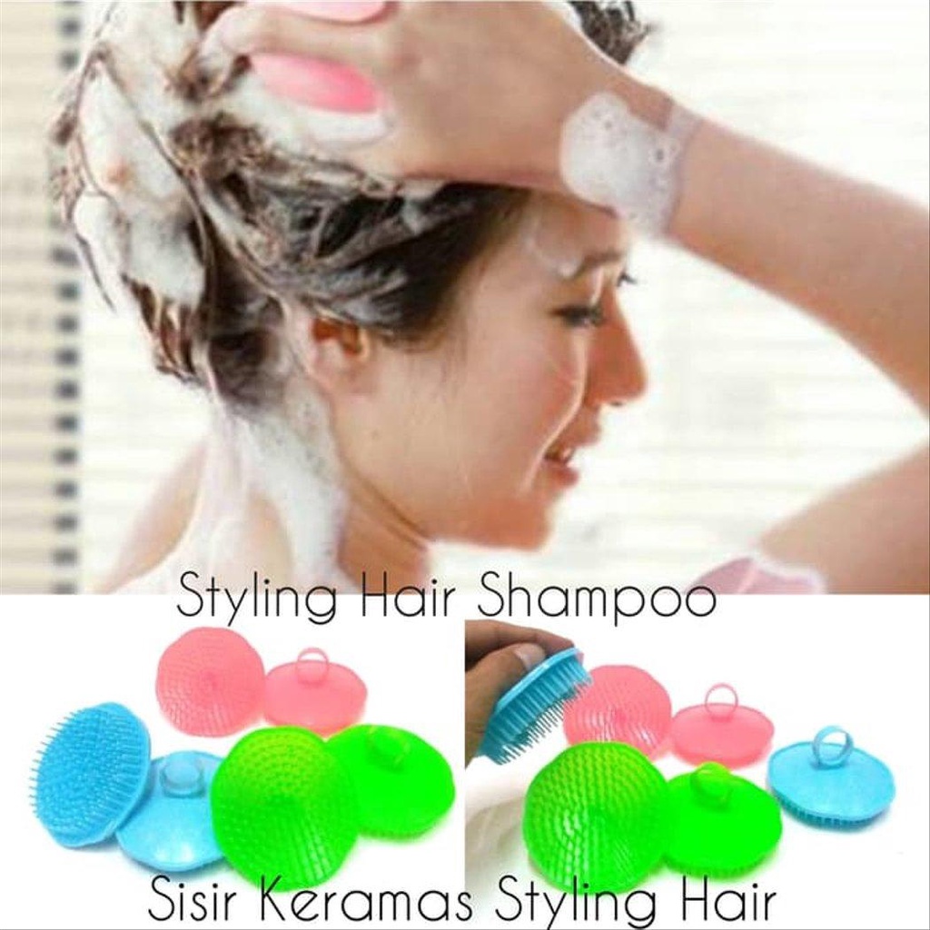 [Per Buah] Sisir Keramas Styling