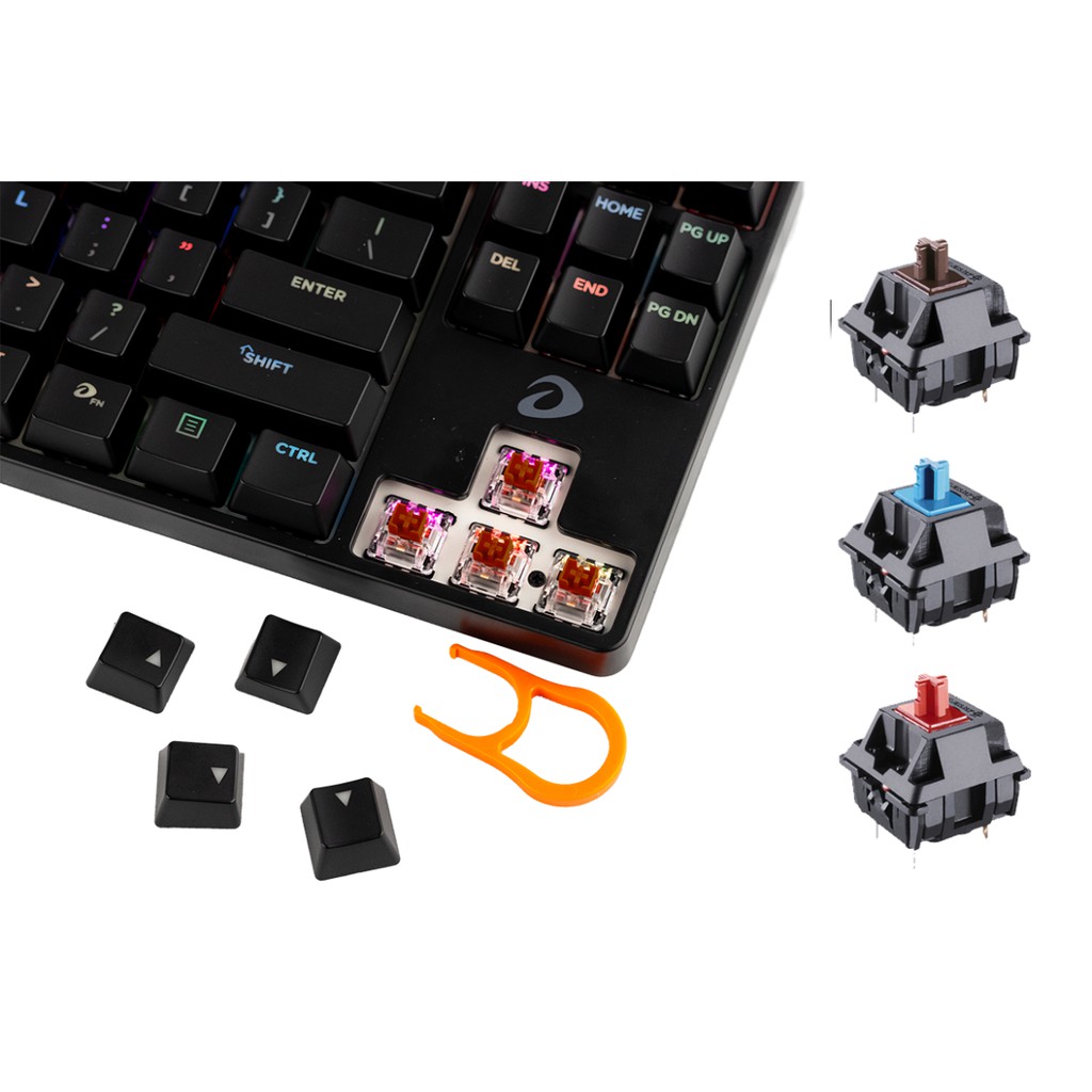 DAREU EK-880 TKL GLORY RGB MECHANICAL GAMING KEYBOARD TENKEYLESS EK880