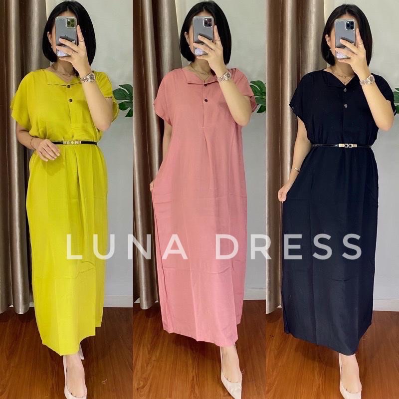 LUNA HOME DRESS/DASTER POLOS/DASTER BUSUI/DASTER SEMATA KAkKi