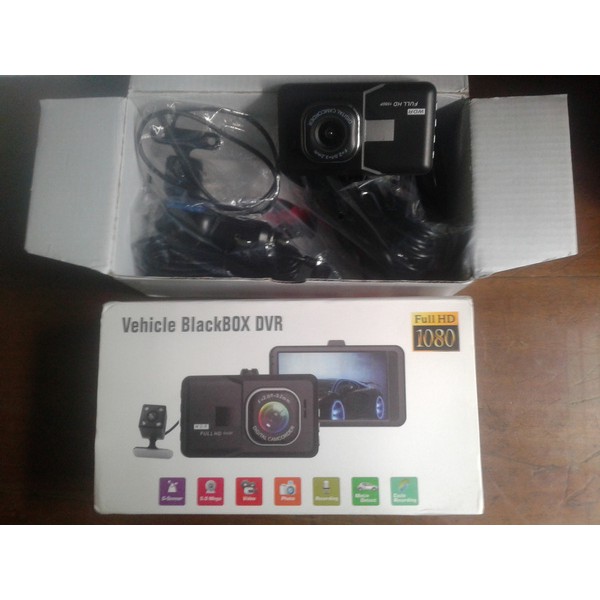 KAMERA MOBIL DEPAN BELAKANG DASH CAM DASHCAM MOBIL KAMERA MUNDUR PARKIR MOBIL CCTV MOBIL JS96