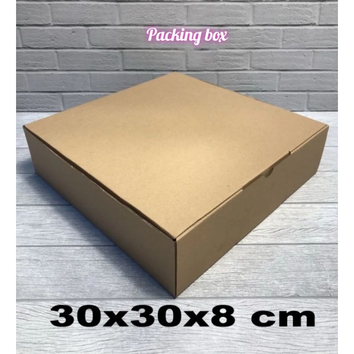 kardus uk,30x30x8 cm box/karton die cut untuk packing dll