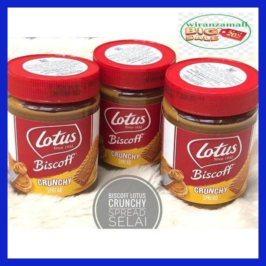 

23Qwe2- Lotus Biscoff Crunchy Spread Smooth Belgia Selai Jam Import Butter Car 9Yk9Kji-