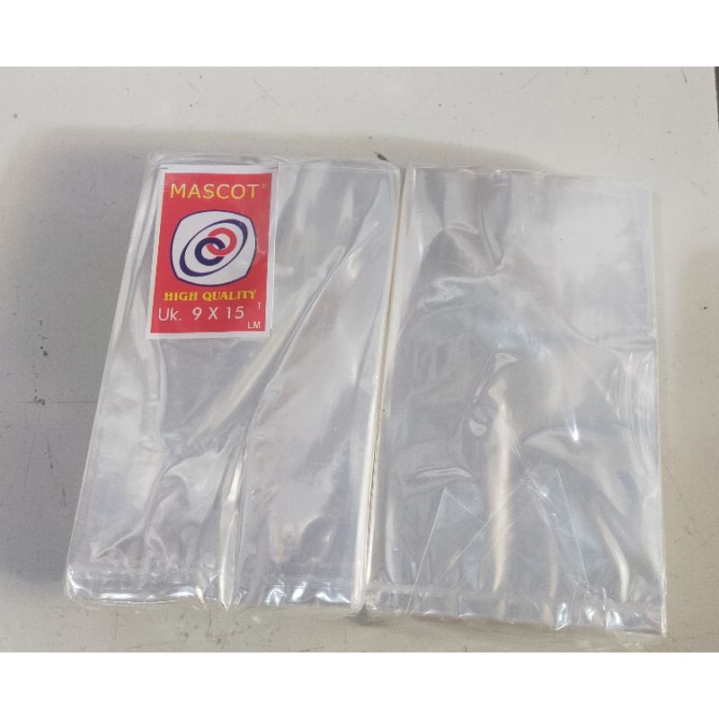 Plastik PP bening 9x15