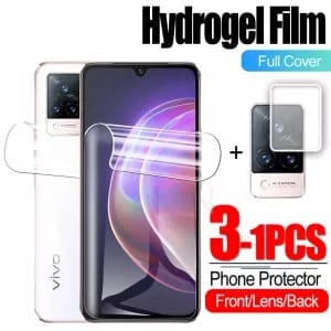 VIVO V21 4G / 5G HYDROGEL 3IN1 FRONT &amp; BACK &amp; CAMERA GLASS