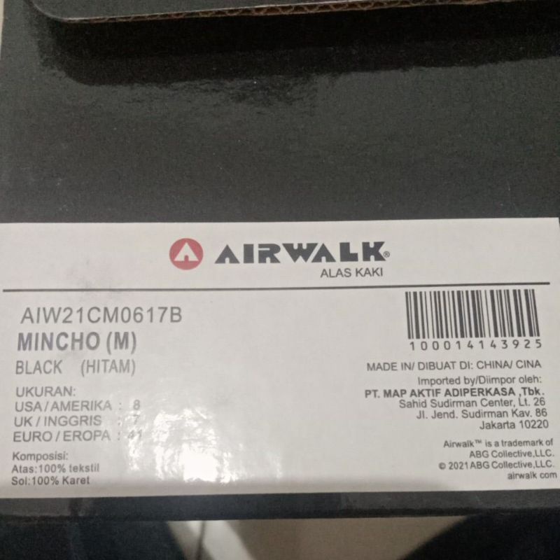 Sepatu Airwalk Mincho