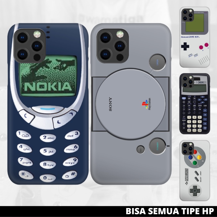 Premium Casing Hardcase Softcase Hard Soft Case Gambar Nokia PS1 PSP Gameboy All Type Iphone Samsung