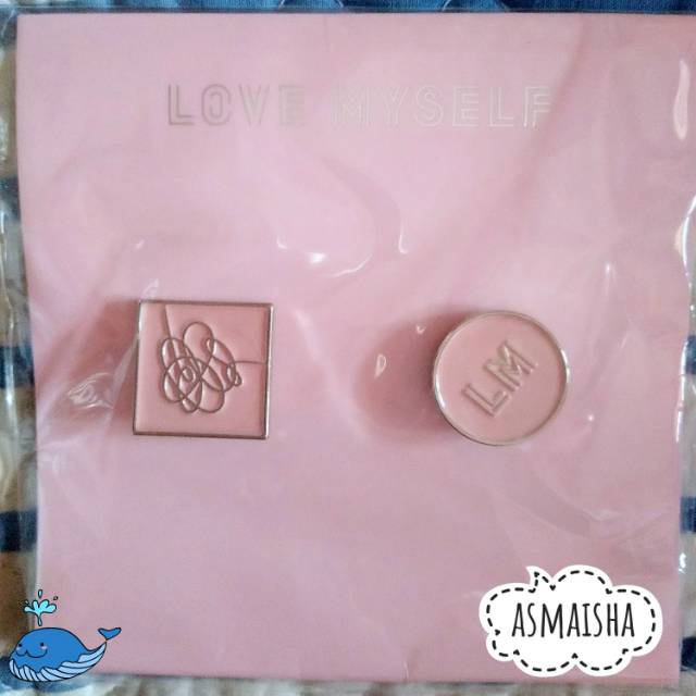 BTS X UNICEF LOVE MYSELF CAMPAIGN OFFICIAL GOODS - BADGE SET