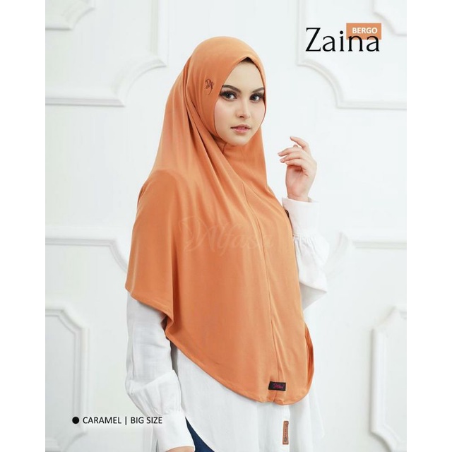 (Diskon 20%) Bergo Zaina by Alfasa Hijab