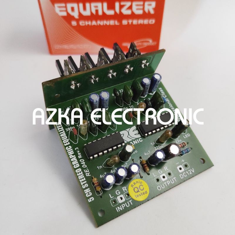 Kit Equalizer 5 Channel Stereo