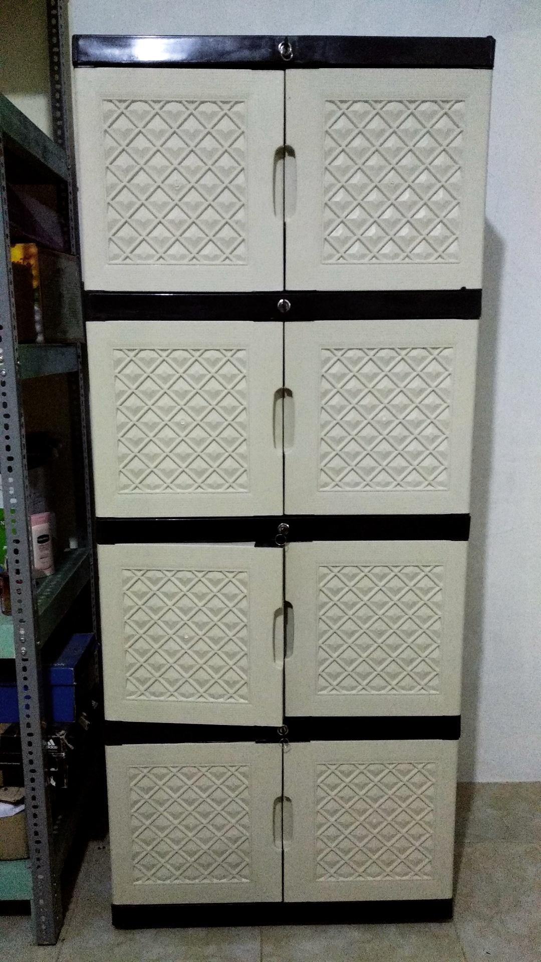 Lemari Pakaian / Lemari Plastik / Laci Plastik / Lemari Susun 4