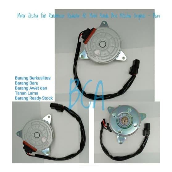 MOTOR FAN AC MOBIL DAN RADIATOR HONDA ORIGINAL ASLI MOTORFAN MITSUBA