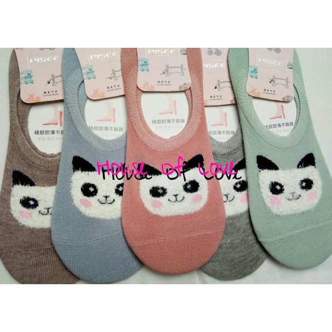 BARANG MURAH KAOS KAKI LUCU KUCING BAWAH MATA KAKI KEBURU HABIS..