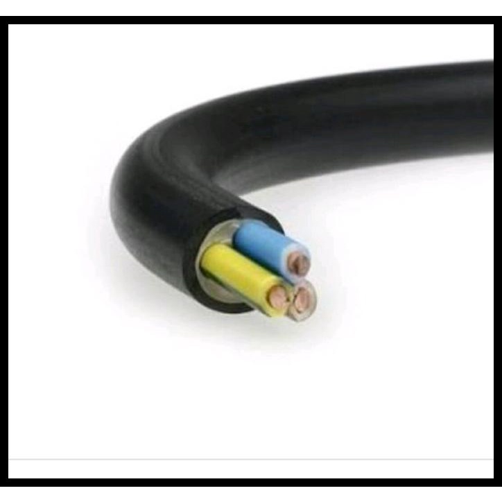 KABEL LISTRIK NYY 3X4 MM KABEL 3 X 4 MM ISI 3 KABEL HRG ECER