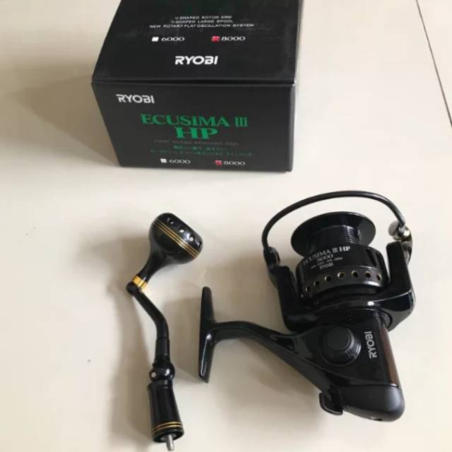 Reel ryobi ecusima III HP 6000 8000 power handle KNOB