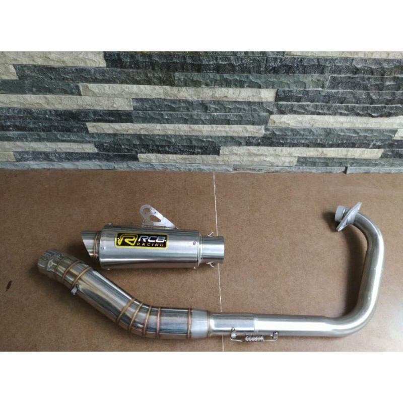 KNALPOT RCB DRAG SONIC KNALPOT SONIC ROADRACE SATRIA JUPITER MX