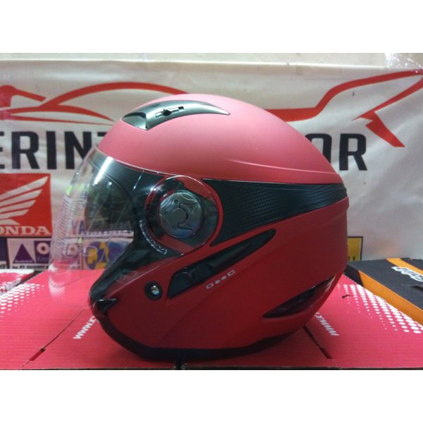 HELM MDS ZARRA  SOLID MAROON