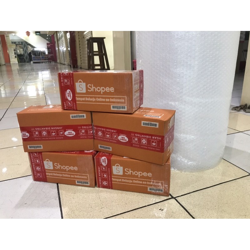 EXTRA KARDUS DUS PAKING SHOPEE PACKING DAN BUBLE WRAP / SANGAT DISARANKAN UNTUK PRODUK YANG RENTAN