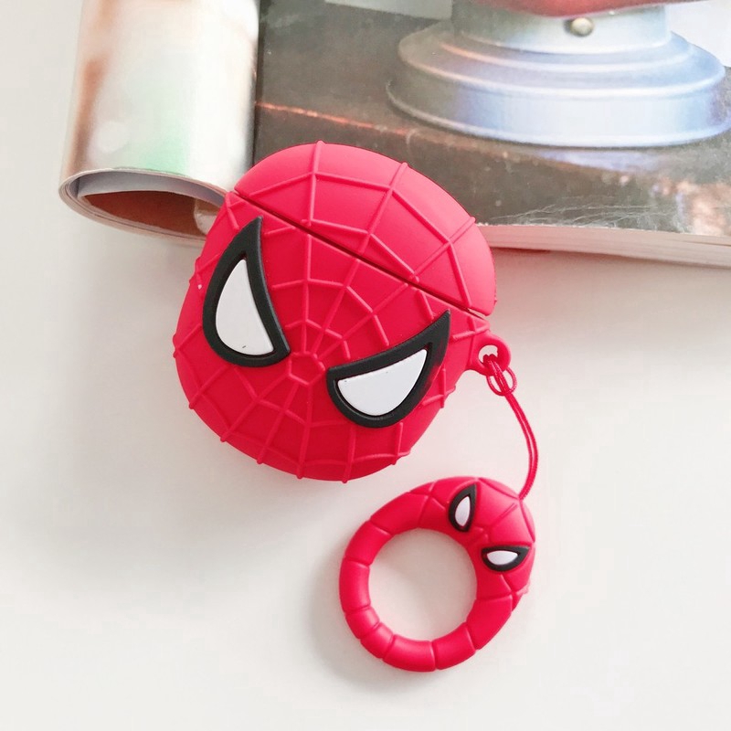 MARVEL Casing Case Pelindung Cover Belakang Bahan Silikon Untuk AirPods 1 2 3