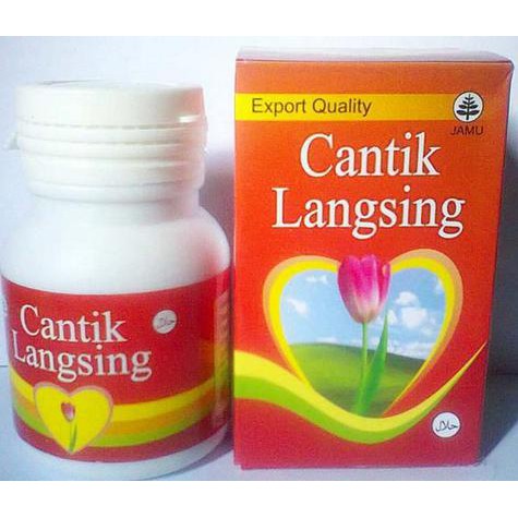 cantik langsing, pelangsing herbal alami 100 %
