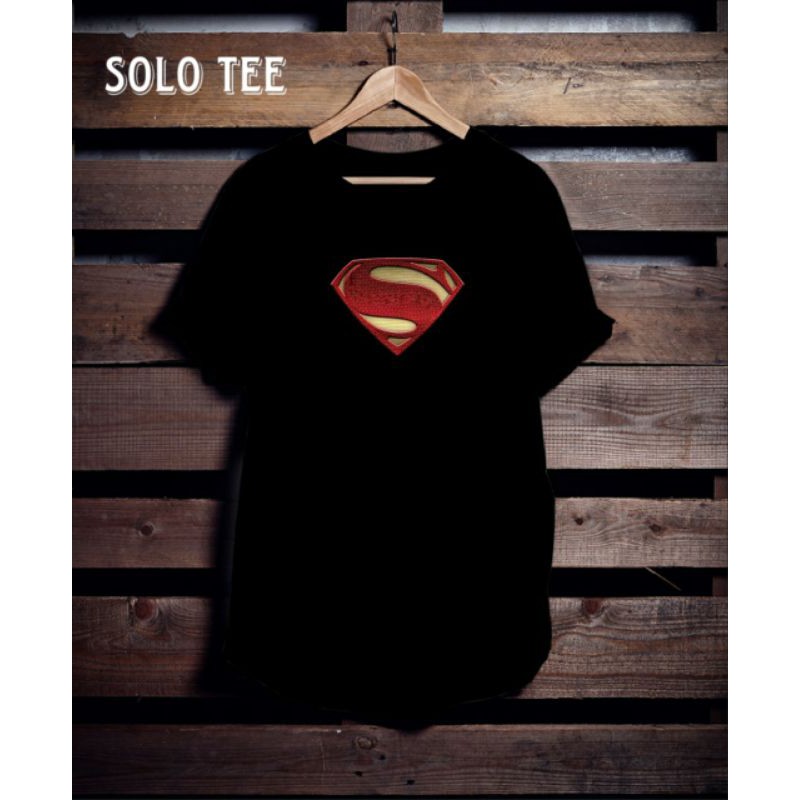 Kaos Baju Distro SUPERMAN LOGO Custom tshirt