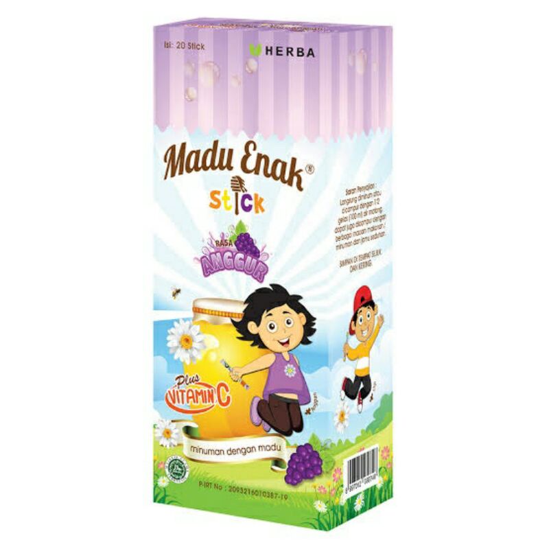 

Madu enak madu stick anak varian rasa