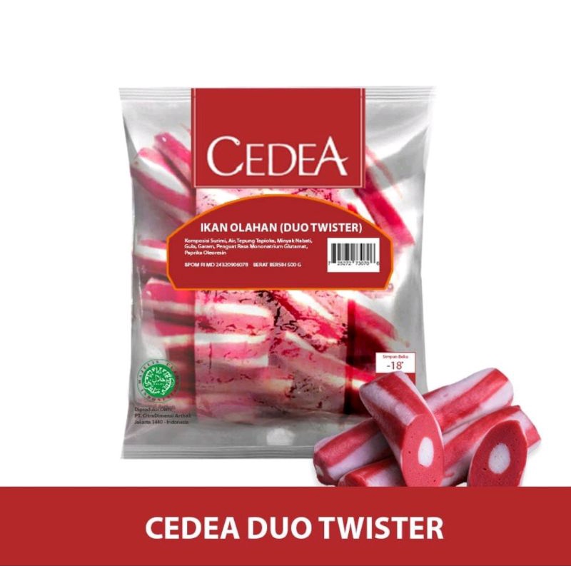 

Cedea Duo Twister Berat 500 Gr