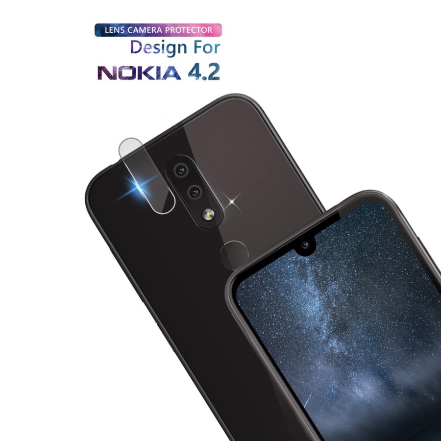 Nokia 7.1 Plus / Nokia 4.2 Tempered Glass Camera Anti Gores Kamera Bening