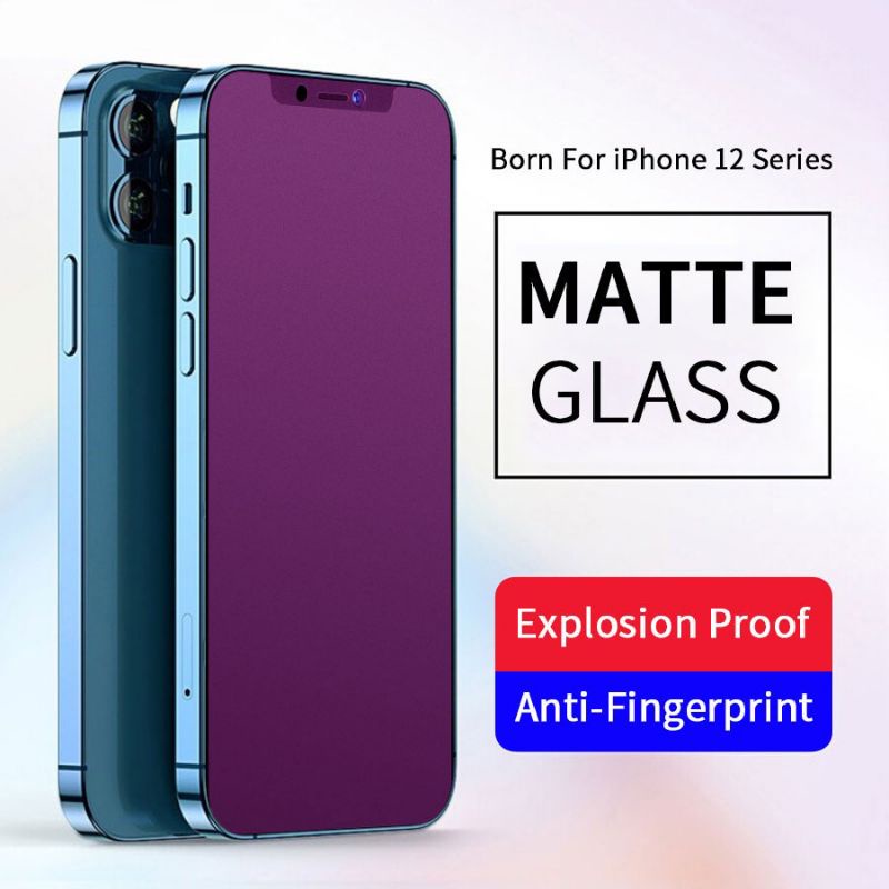 Matte Glass Anti Blue Light Iphone 12 12 Pro 12 Pro Max 12 Mini