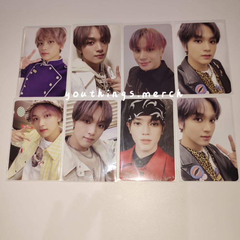 WTS want to sell photocard haechan taeyong jungwoo md dreaming earthquake season greeting 2022 sg22 