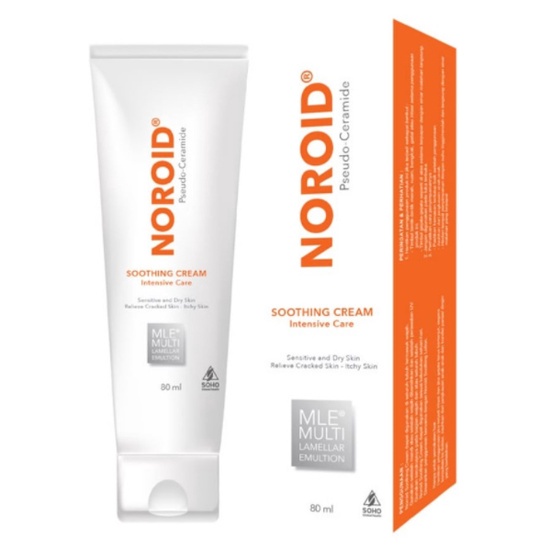 Noroid Soothing Cream 80 ML - Pelembab Kulit Terbaik