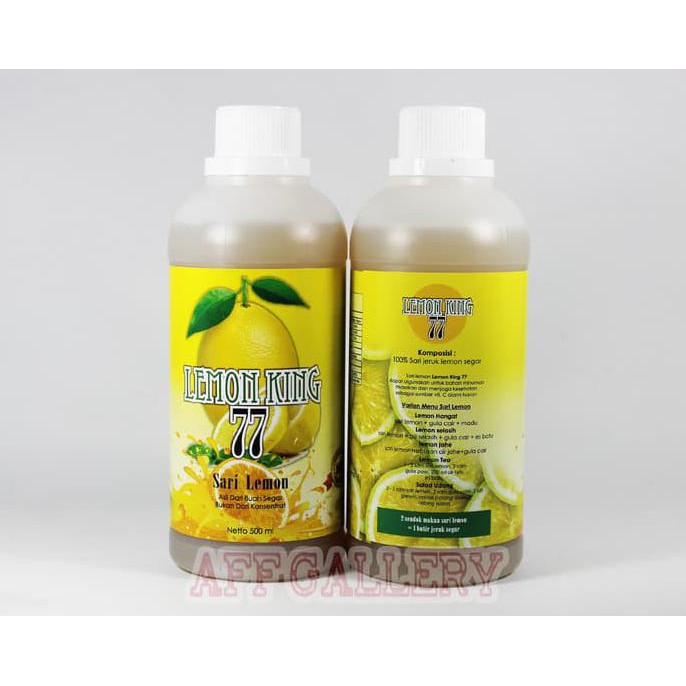 

< Sari Lemon King 77 / Jeruk Murni Segar 500Ml / 500Ml Asli Original