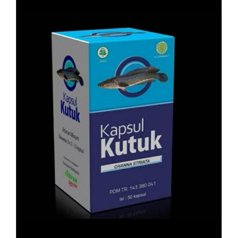 KAPSUL EKSTRAK IKAN GABUS / KUTUK CHANA
