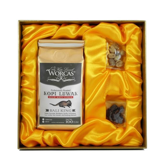 

LIAR WORCAS KOPI GIFT BOX 100GR LARGE LUWAK KING BALI - SDG46849E