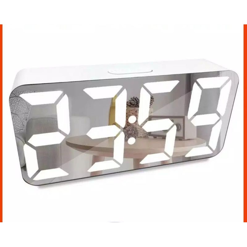 JAM MEJA DIGITAL LED MIRROR DS-3622