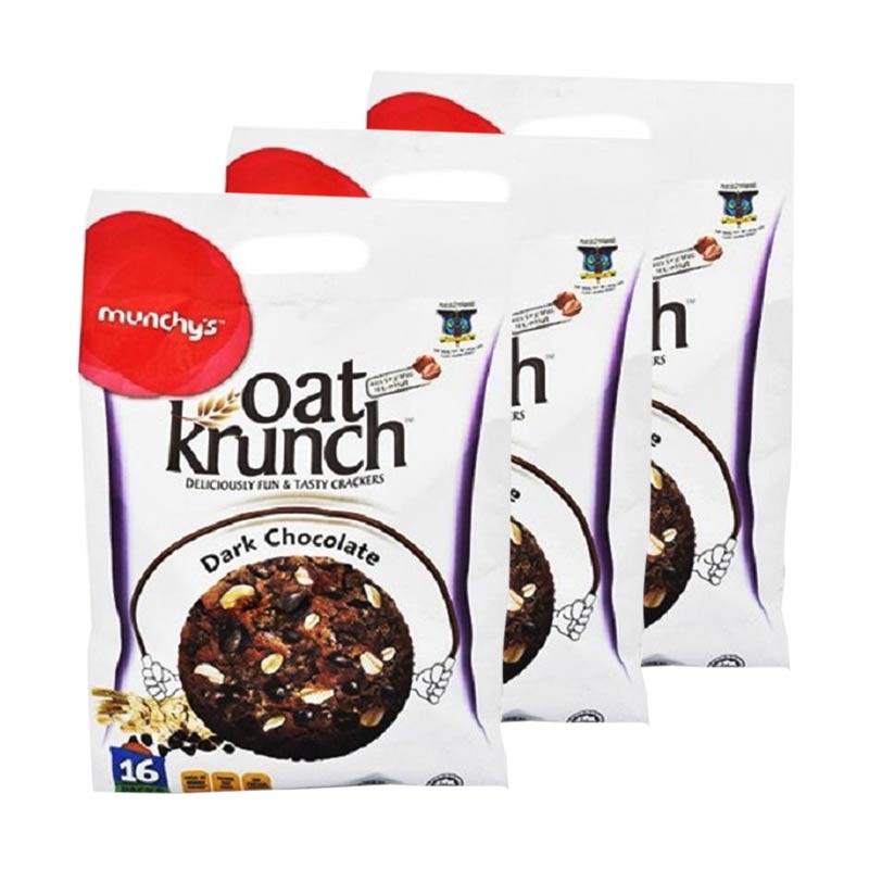 

Munchy's Oat Krunch Dark Chocolate Biskuit [416 g/3 pcs]