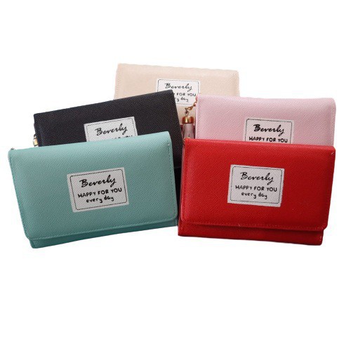 DOMPET KOIN WANITA &quot;BEVERLY&quot; Happy for you EVERY DAY