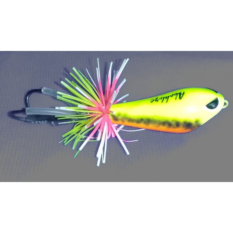 JUMP FROG GEOL RATTLE abah lure umpan pancing casting gabus