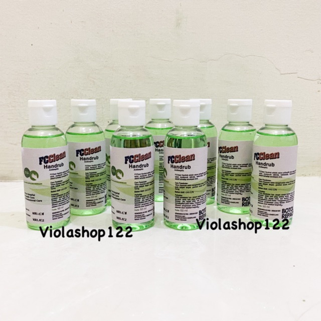 FC CLEAN handrub hand sanitizer 60 ml