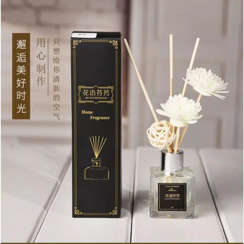 REED DIFUSER - AROMA TERAPI PENGHARUM RUANGAN MOBIL KAMAR - AROMA THERAPHY 50ml