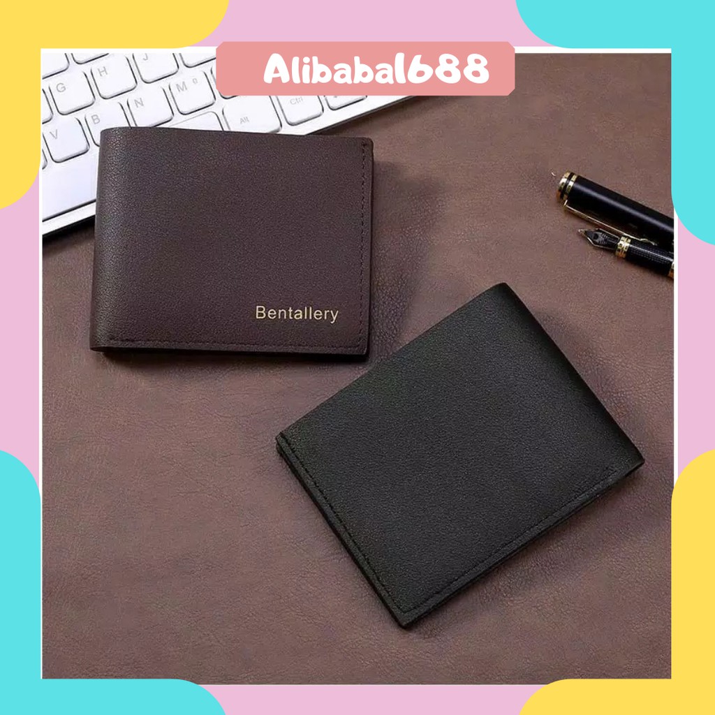 *ALIBABA1688*COD DOMPET PRIA N101 IMPORT MATERIAL PU DOMPET PENDEK DOMPET LIPAT