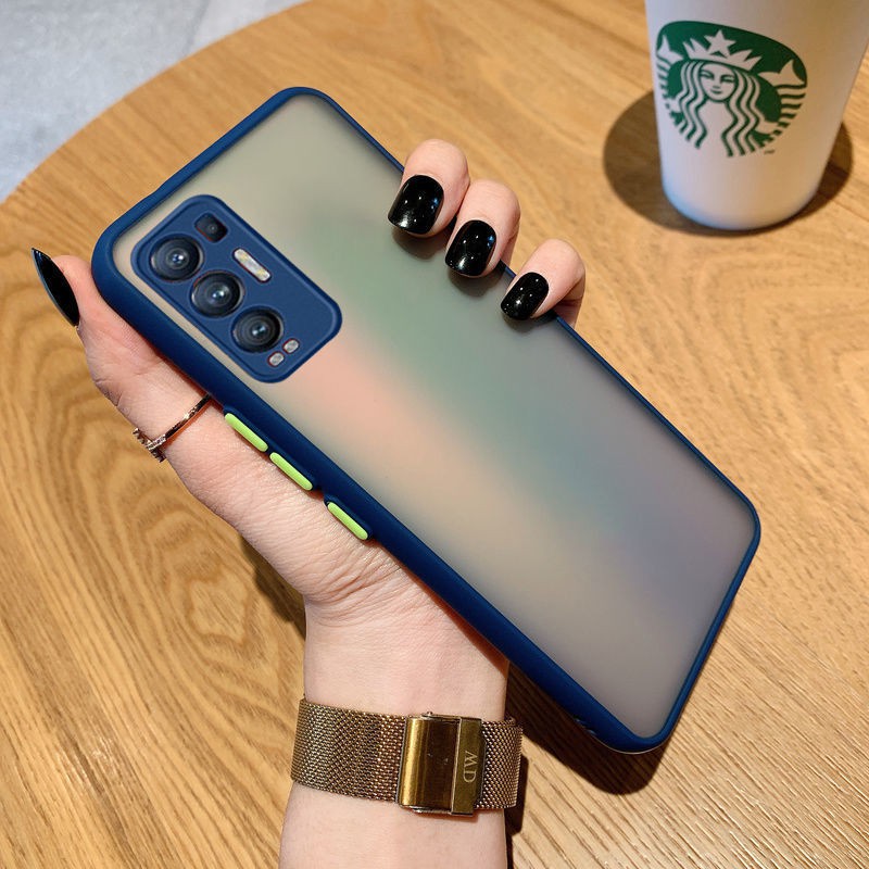 Hard Case Pelindung Lensa Kamera Warna Permen Untuk OPPO Reno 6 6Z 5F 5 Pro 4F 4 SE Lite 3 Pro 2 2Z 2F