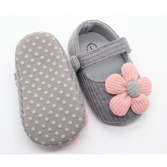 HIPPO LAND sepatu prewalker KNIT ROSE sepatu anak bayi import 253