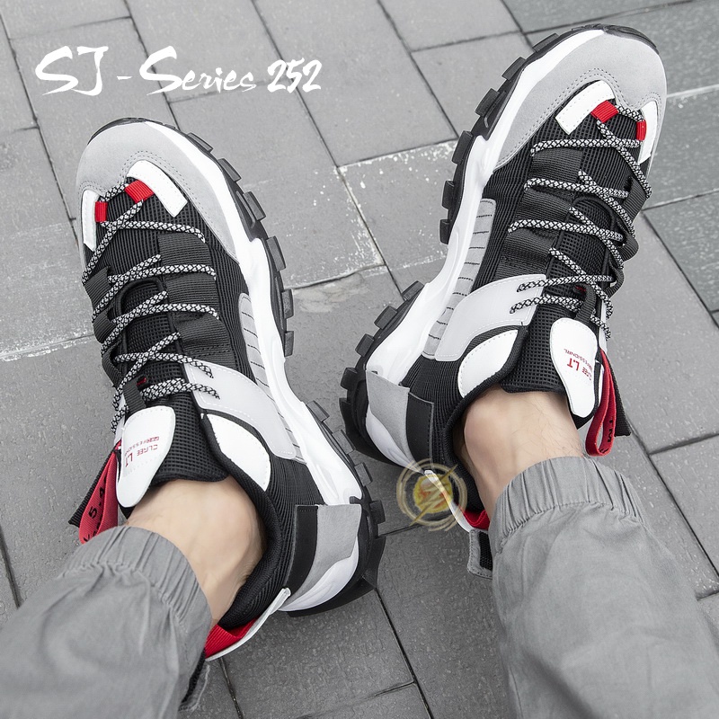 [JWALK] Sepatu Sneakers Transfomers (Gen 4) Pria  Kualitas Import Super Premium - 252 FREE kaos kaki