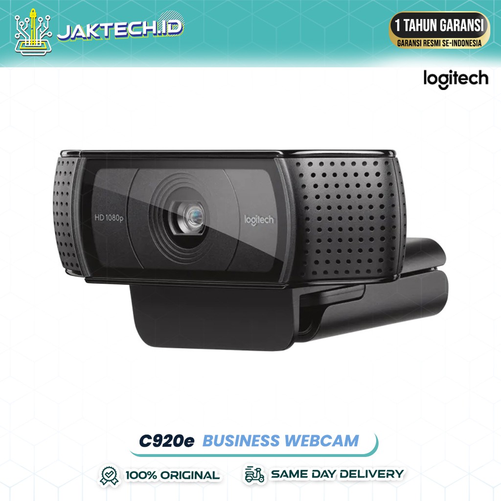 Logitech C920 Webcam Business 1080p GARANSI RESMI