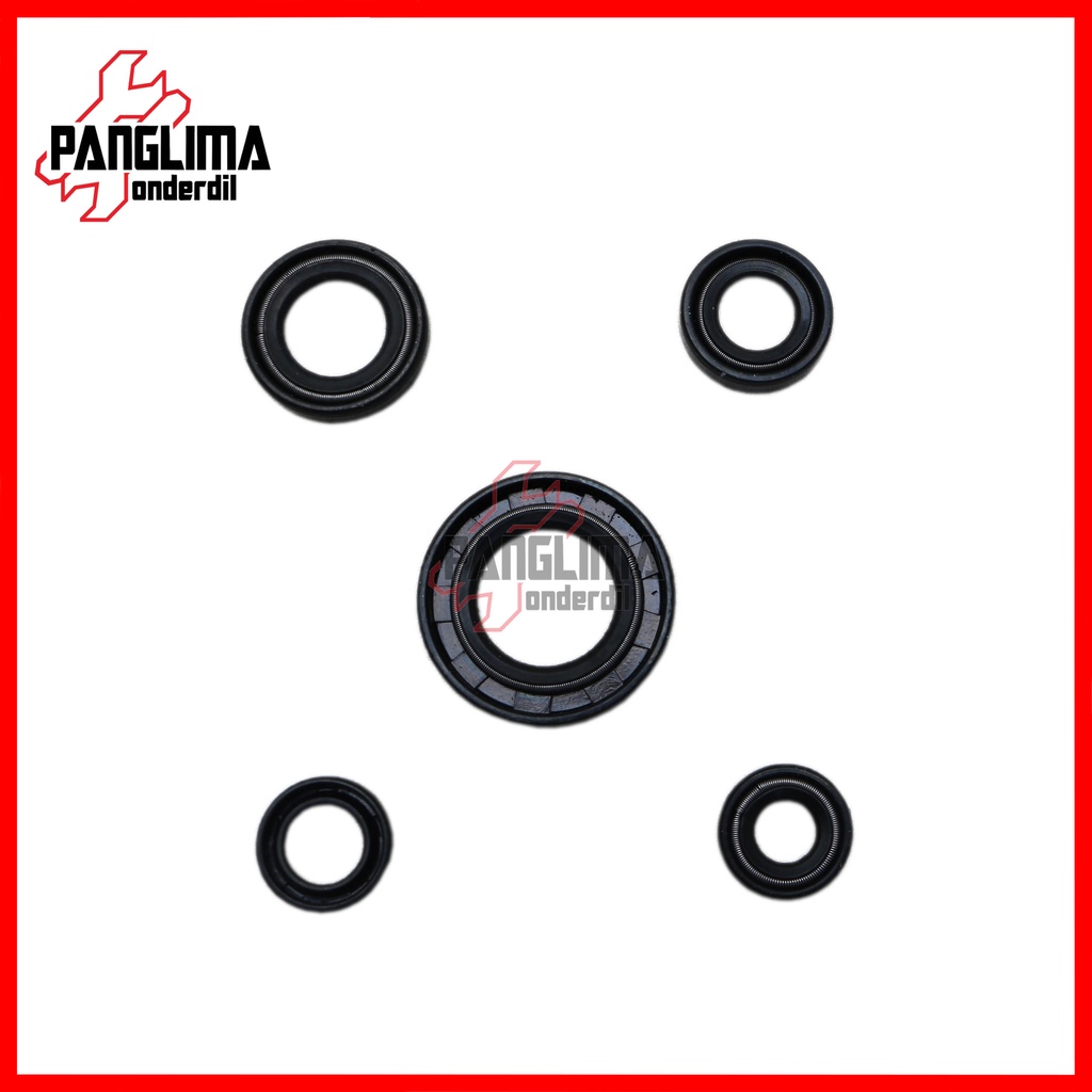 Sil Oli Komplit Jupiter Lama-Z &amp; Vega R-New &amp; Crypton Seal Oil Assy Set-Kit-Lengkap